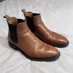 Mr. B’s Brown Chelsea Leather Boots - Men’s 11